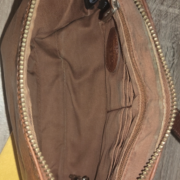 Fossil Leather Purse Crossbody Adjustable Strap - Picture 15 of 16